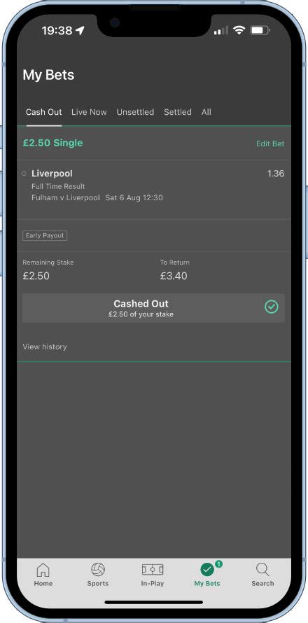 Bet365 Auto Cash Out .